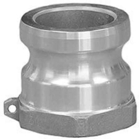 ABBOTT RUBBER ABBOTT RUBBER QA-300-DC Hose Coupling, 3 in FNPT, Aluminum QA-300-DC